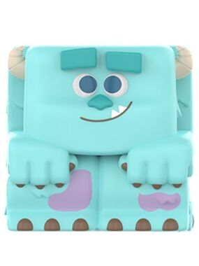 SULLEY - Pop Mart Disney Pixar Pop Cube-3 Series Confirmed Figure, New With Tags